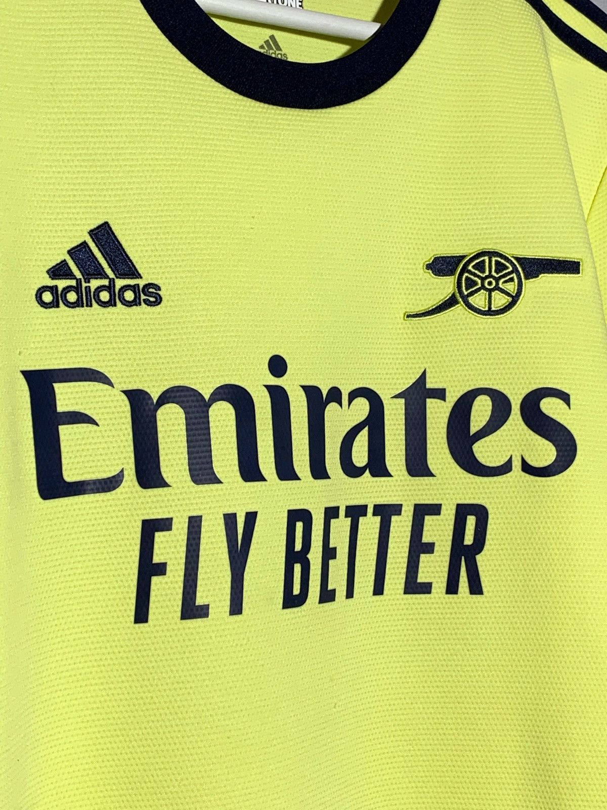 Adidas Arsenal London Adidas 2021/22 Away Y2k Football Shirt Size US L / EU 52-54 / 3 - 5 Thumbnail