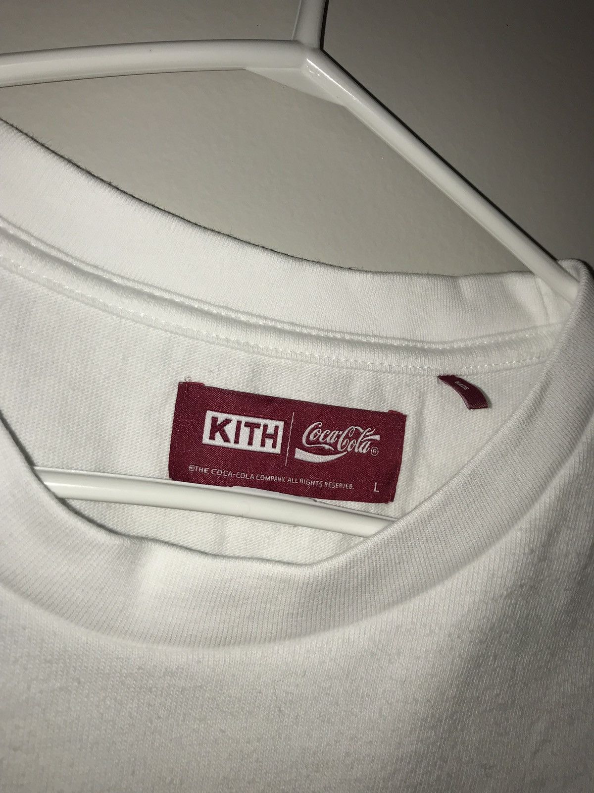 Coca Cola × Kith FW18 Kith x Coca Cola Bottle Tee Size US L / EU 52-54 / 3 - 2 Thumbnail