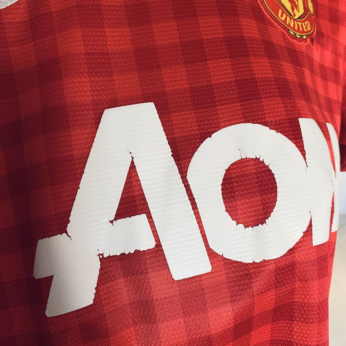 Nike 2012 2013 Manchester United Nike Home Soccer Jersey Size US S / EU 44-46 / 1 - 4 Thumbnail