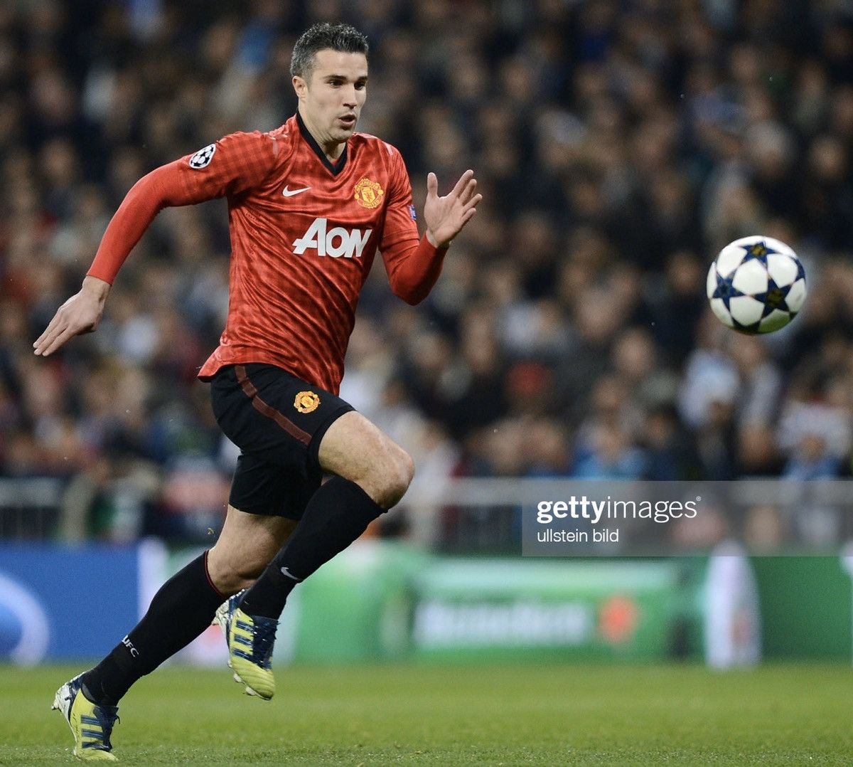 Nike 2012 2013 Manchester United Nike Home Soccer Jersey Size US S / EU 44-46 / 1 - 2 Thumbnail