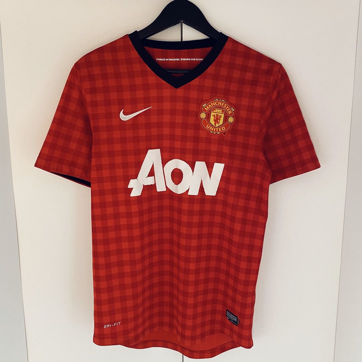 Nike 2012 2013 Manchester United Nike Home Soccer Jersey Size US S / EU 44-46 / 1 - 3 Thumbnail