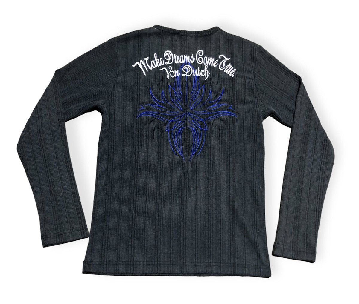 Vintage 🔥Last Call🔥 Vintage Von Dutch Long sleeve Cuduroy big logo Size M / US 6-8 / IT 42-44 - 4 Thumbnail
