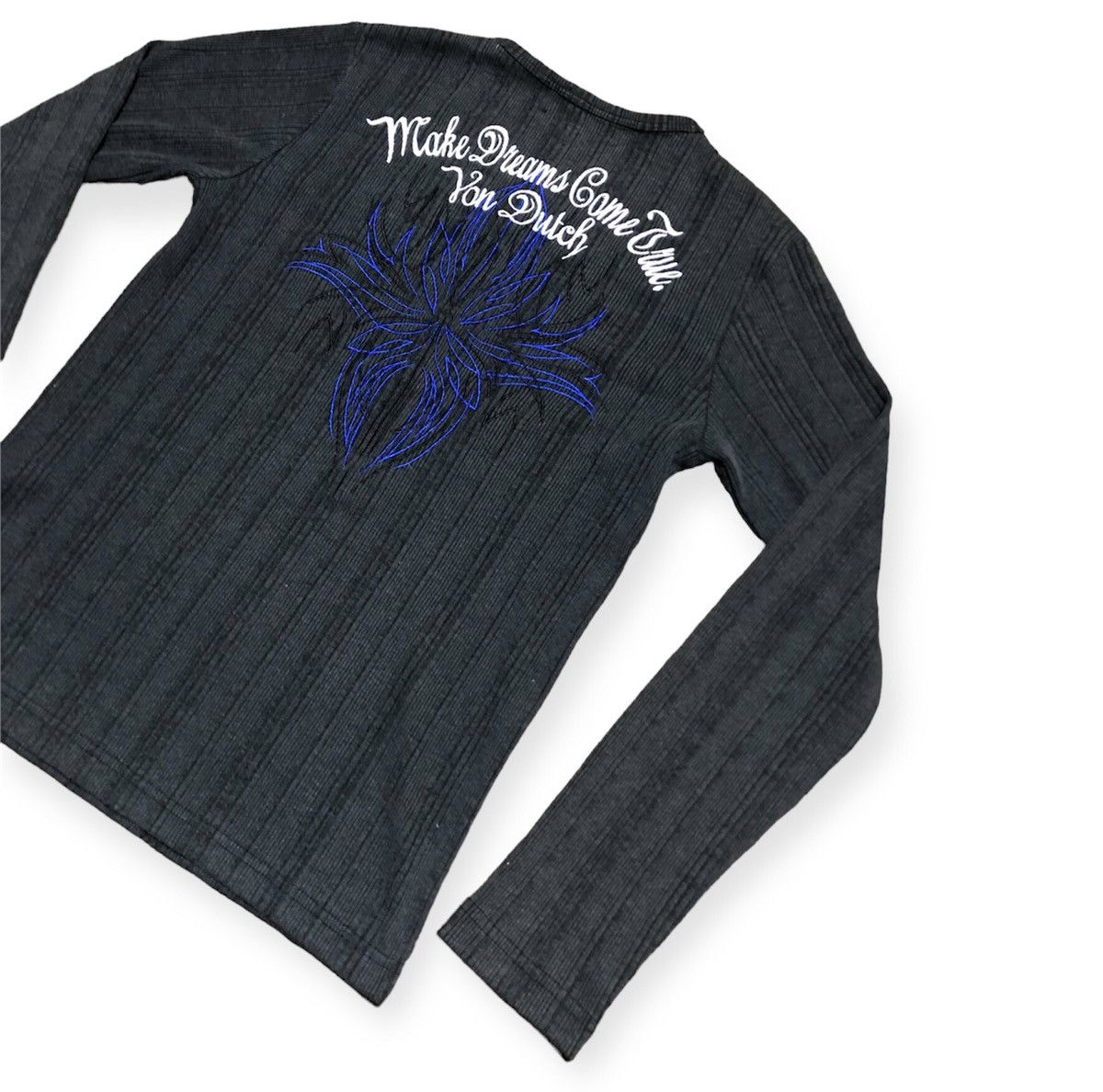 Vintage 🔥Last Call🔥 Vintage Von Dutch Long sleeve Cuduroy big logo Size M / US 6-8 / IT 42-44 - 2 Thumbnail