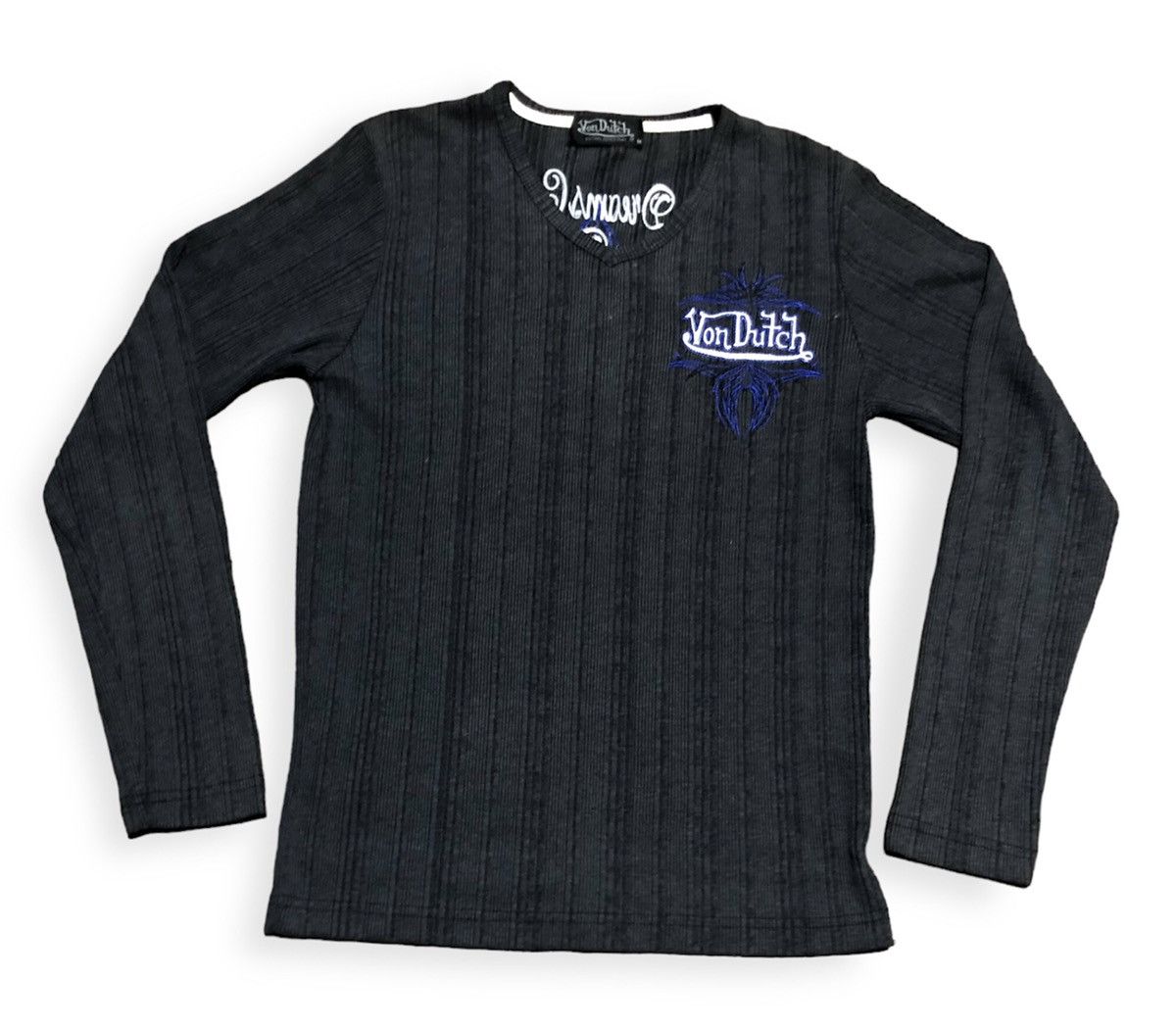 Vintage 🔥Last Call🔥 Vintage Von Dutch Long sleeve Cuduroy big logo Size M / US 6-8 / IT 42-44 - 3 Thumbnail