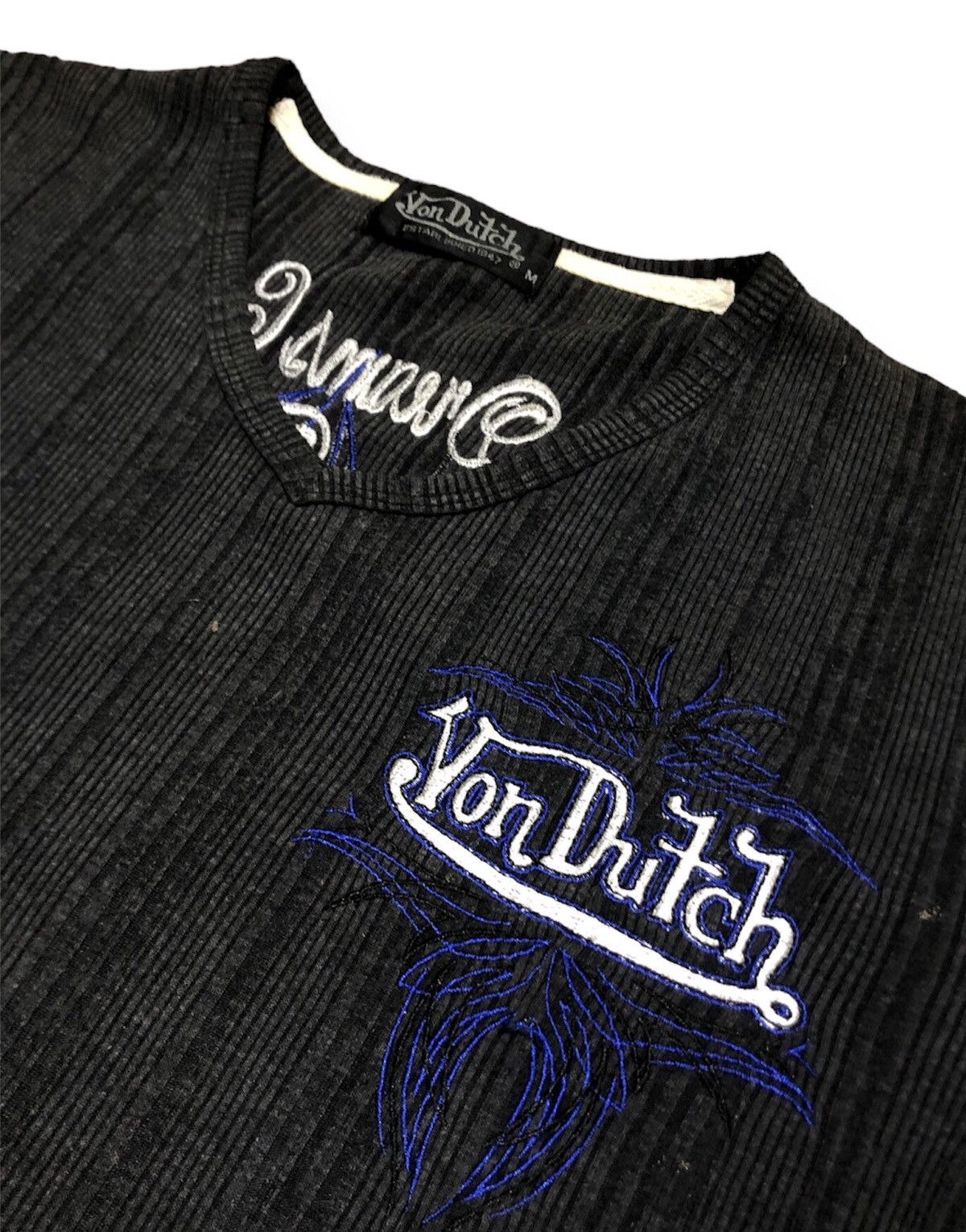 Vintage 🔥Last Call🔥 Vintage Von Dutch Long sleeve Cuduroy big logo Size M / US 6-8 / IT 42-44 - 6 Thumbnail