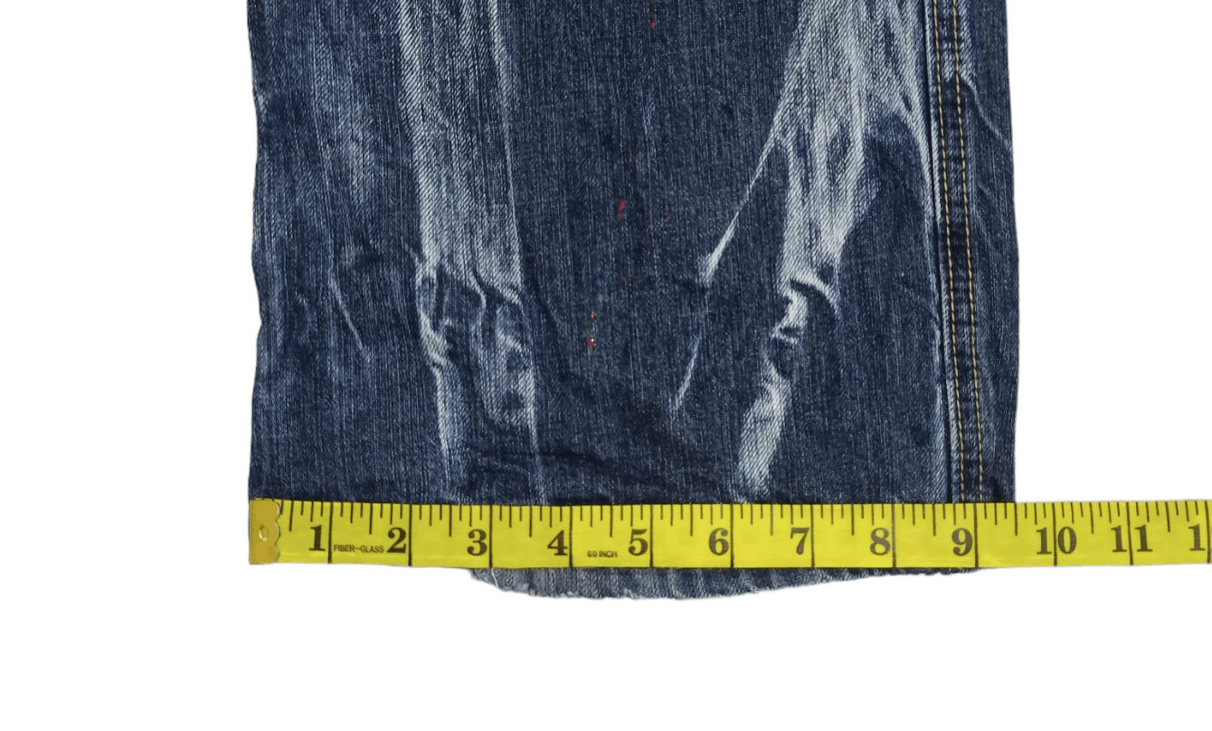 Grailed Roots 3 Style Punk Grunge Whiskers Splash Flare Denim Size US 32 / EU 48 - 23 Thumbnail