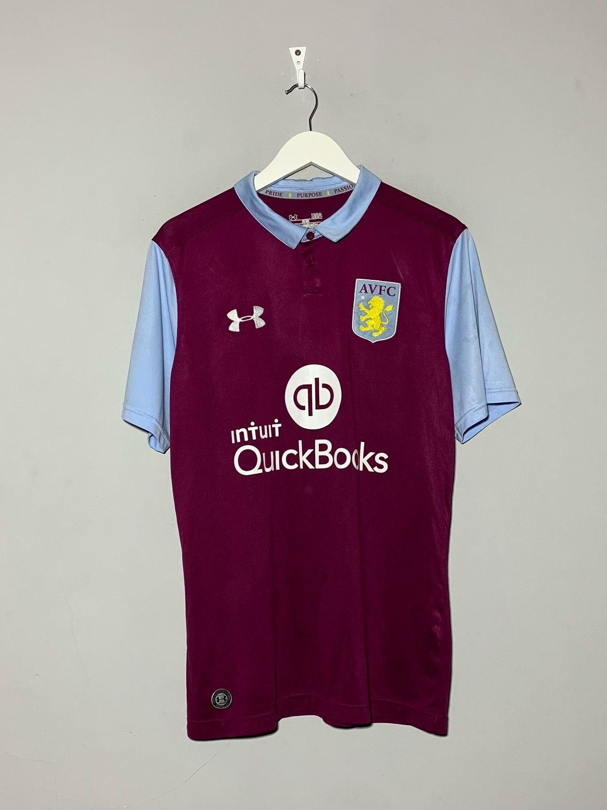 Aston Villa Under Armour 2016/17 Y2k Football Shirt