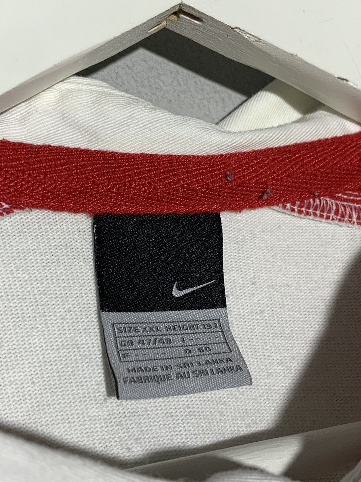 Nike × Vintage England Rugby Union 2003 2004 Nike home rugby jersey shirt Size US XXL / EU 58 / 5 - 9 Thumbnail