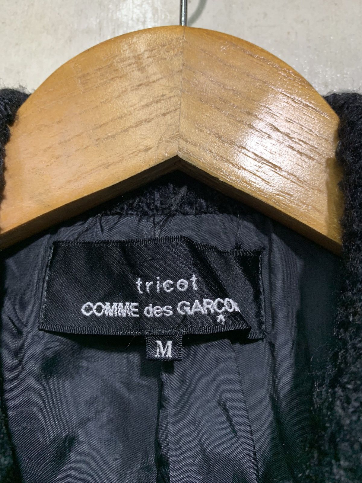Comme des Garcons 🔥TRICOT CdG WOOL CABLE KNIT DOUBLE BREAST JACKETS Size M / US 6-8 / IT 42-44 - 11 Thumbnail
