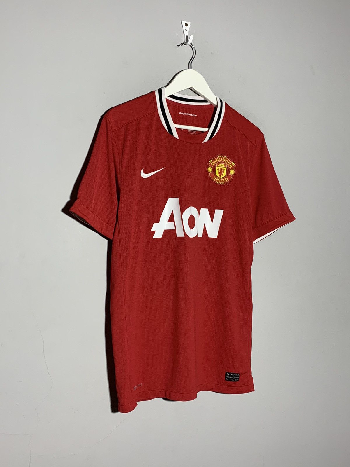 Nike Manchester United Nike 2011/12 Y2k Streetwear Football Shirt Size US L / EU 52-54 / 3 - 2 Thumbnail