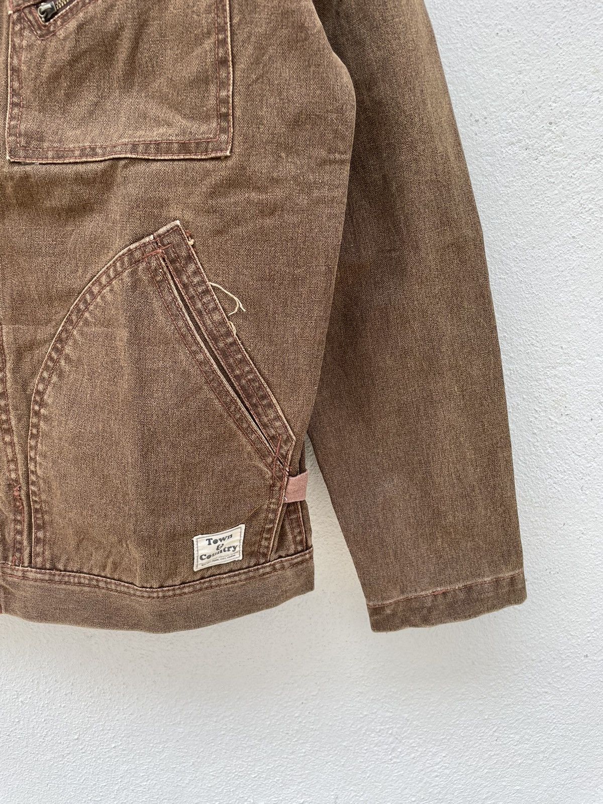 Japanese Brand Town & Country Denim Jackets Size US M / EU 48-50 / 2 - 4 Thumbnail