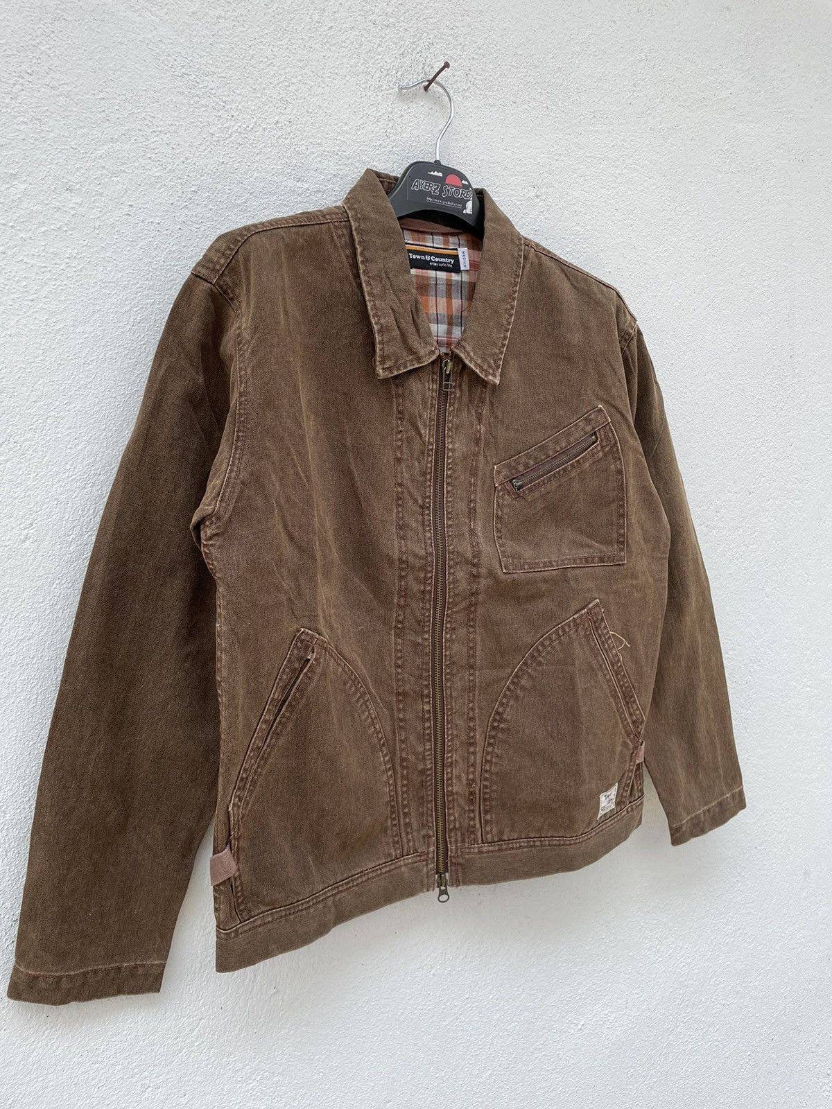 Japanese Brand Town & Country Denim Jackets Size US M / EU 48-50 / 2 - 2 Thumbnail