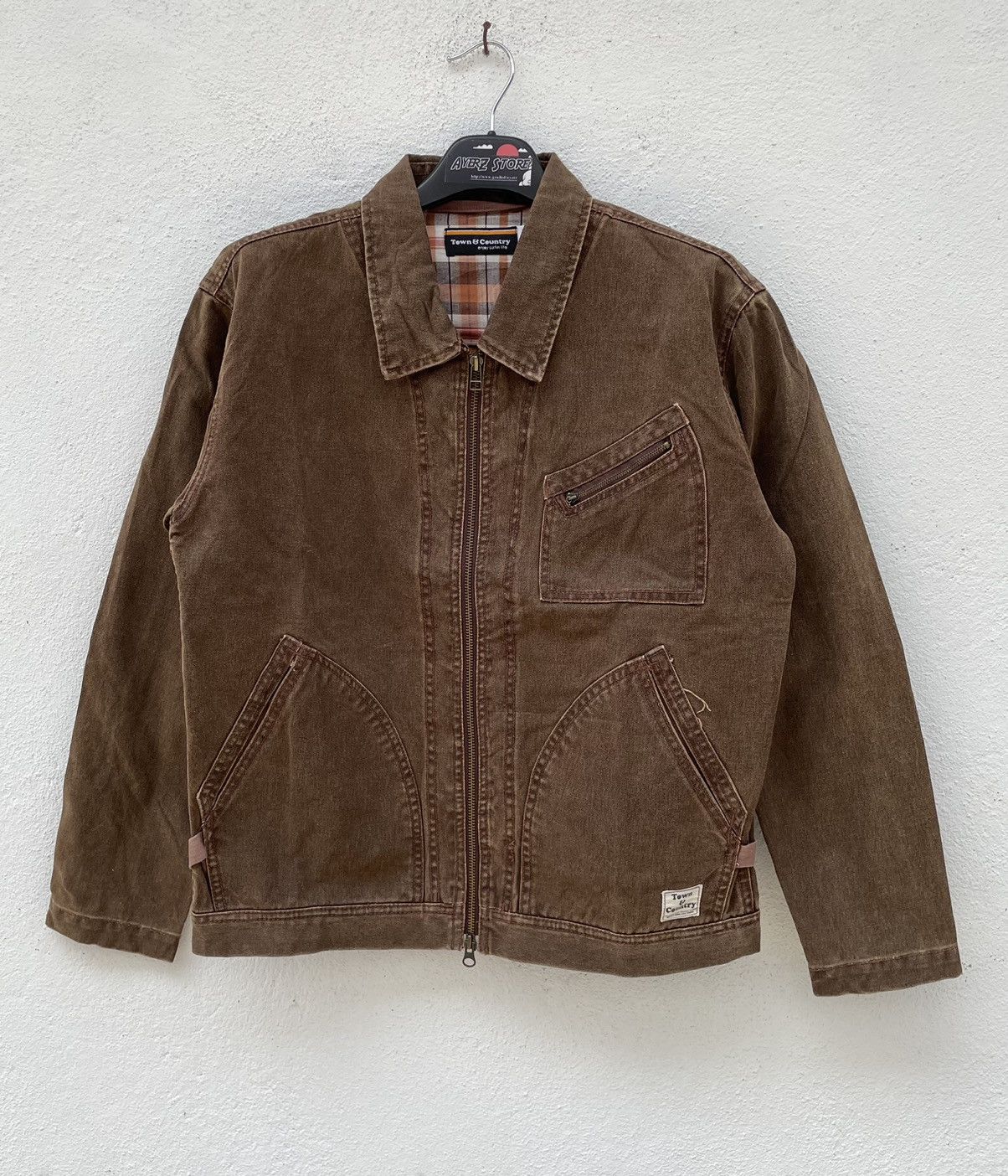 Japanese Brand Town & Country Denim Jackets Size US M / EU 48-50 / 2 - 1 Thumbnail