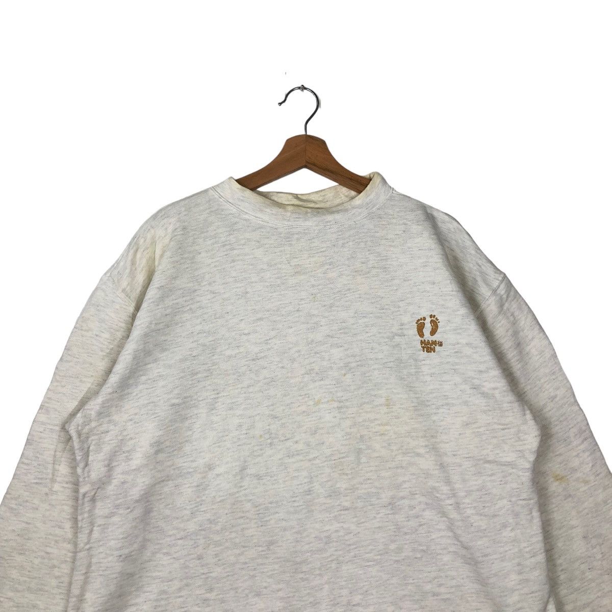 Japanese Brand VINTAGE SWEATSHIRT BIG LOGO HANG TEN Size US M / EU 48-50 / 2 - 2 Thumbnail