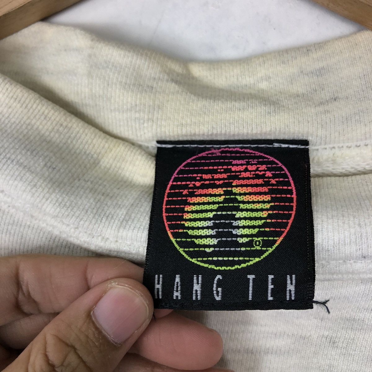 Japanese Brand VINTAGE SWEATSHIRT BIG LOGO HANG TEN Size US M / EU 48-50 / 2 - 8 Thumbnail
