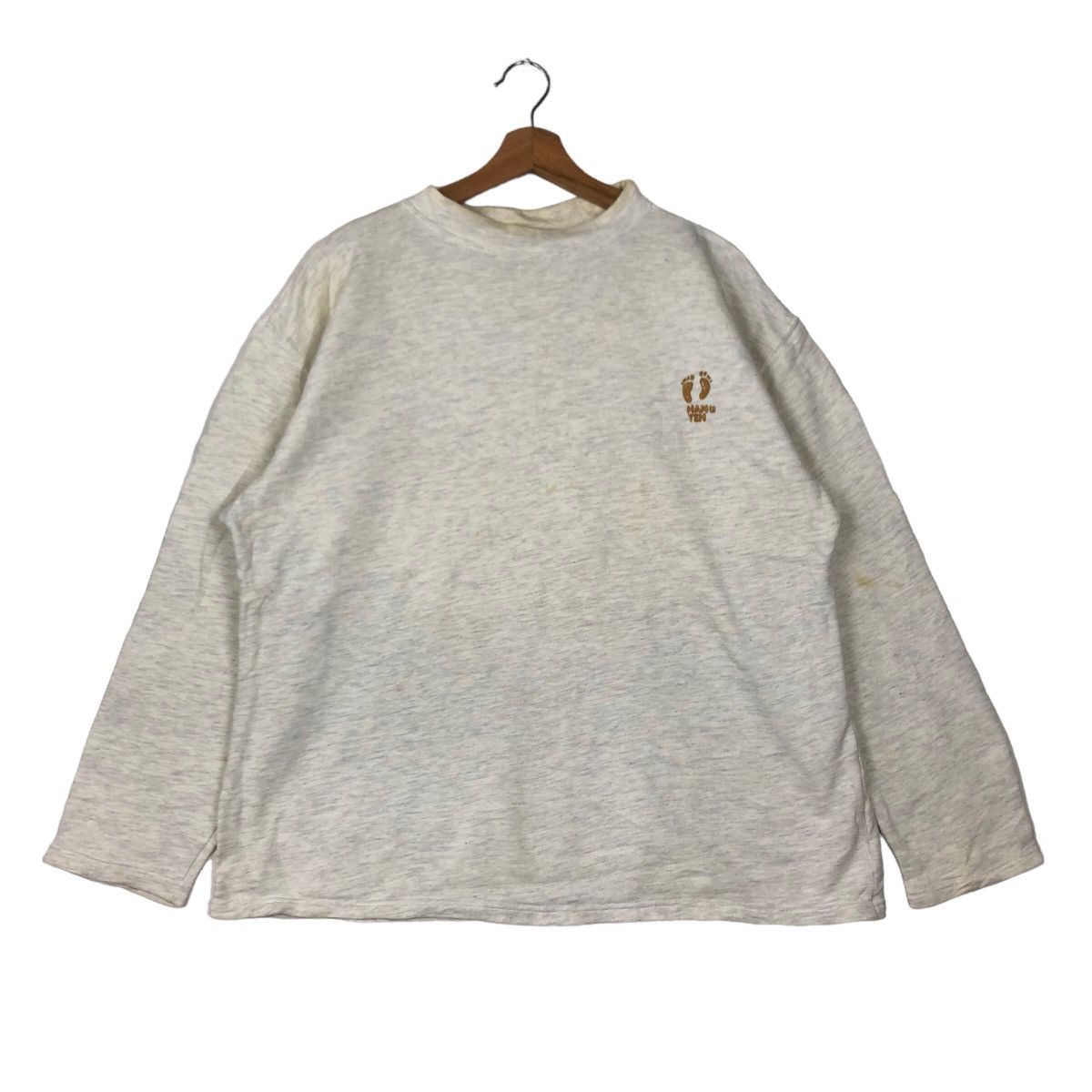 Japanese Brand VINTAGE SWEATSHIRT BIG LOGO HANG TEN Size US M / EU 48-50 / 2 - 1 Thumbnail
