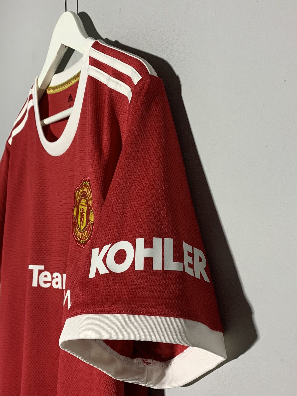 Adidas #7 Ronaldo Manchester United 2021/22 Adidas Football Shirt Size US XL / EU 56 / 4 - 7 Thumbnail