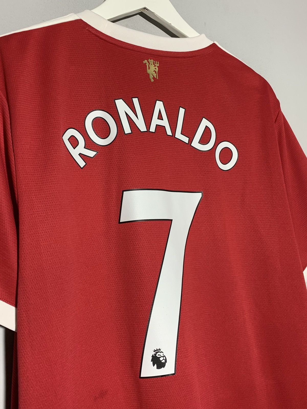 Adidas #7 Ronaldo Manchester United 2021/22 Adidas Football Shirt Size US XL / EU 56 / 4 - 9 Thumbnail