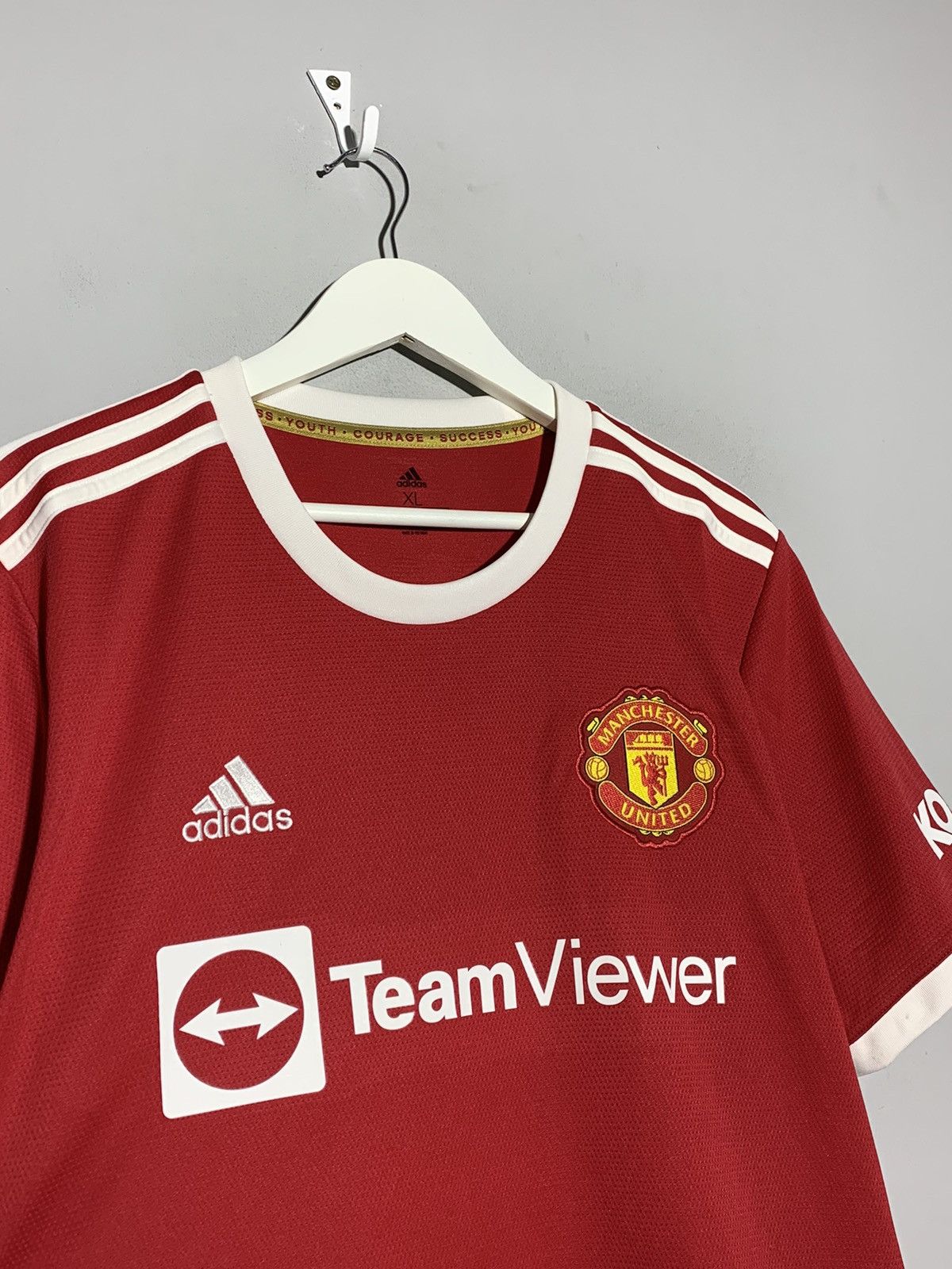 Adidas #7 Ronaldo Manchester United 2021/22 Adidas Football Shirt Size US XL / EU 56 / 4 - 5 Thumbnail