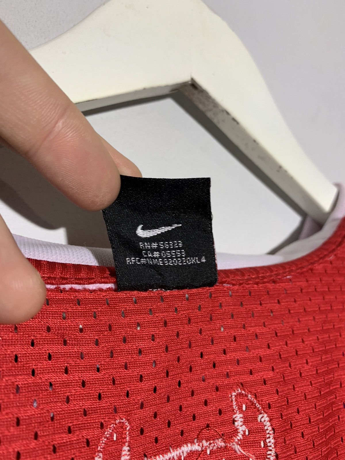 NBA × Nike × Vintage #23 Micheal Jordan Chicago Bulls Nike Vintage Y2k Jersey Size US L / EU 52-54 / 3 - 11 Thumbnail
