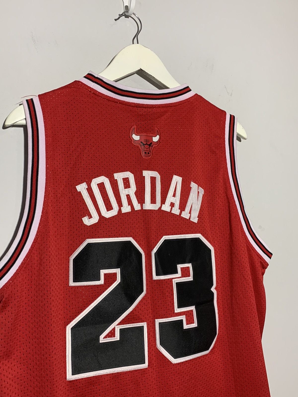NBA × Nike × Vintage #23 Micheal Jordan Chicago Bulls Nike Vintage Y2k Jersey Size US L / EU 52-54 / 3 - 8 Thumbnail