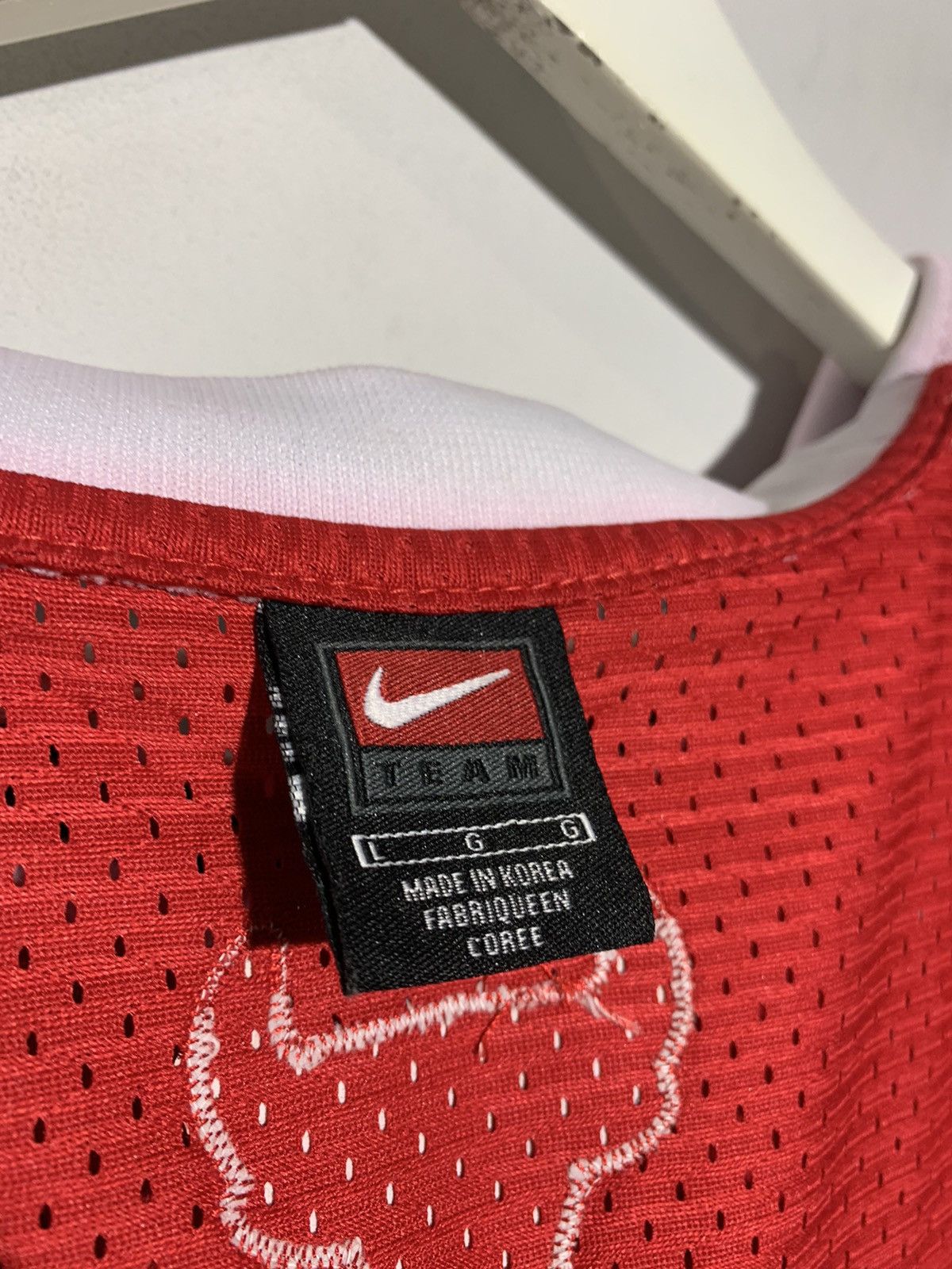 NBA × Nike × Vintage #23 Micheal Jordan Chicago Bulls Nike Vintage Y2k Jersey Size US L / EU 52-54 / 3 - 10 Thumbnail