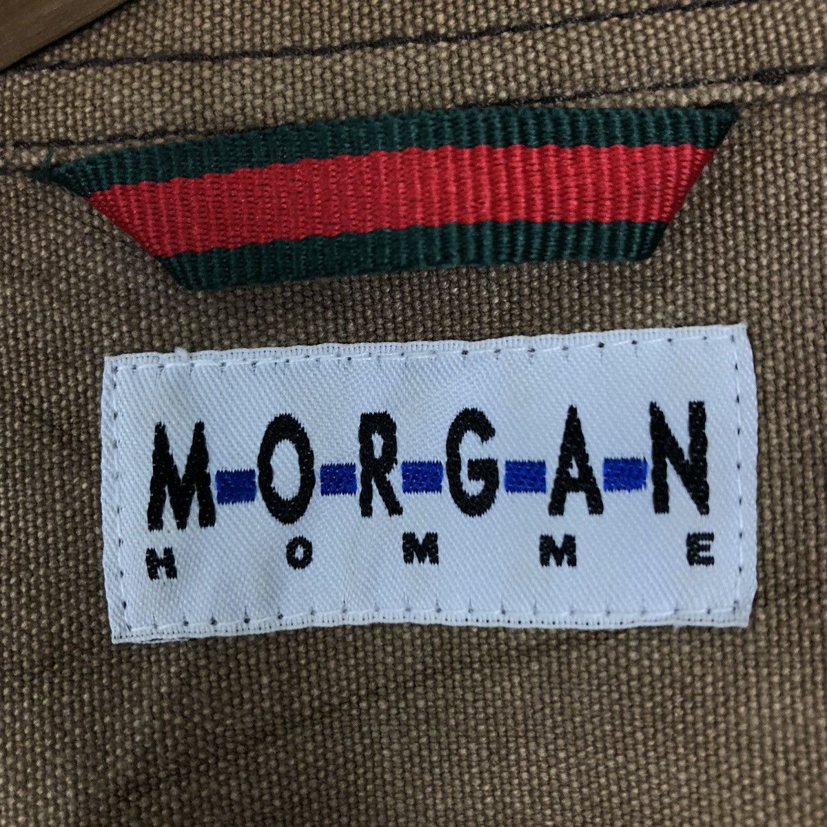 Japanese Brand VINTAGE CROPPED CHORE JCKET MORGAN HOMME JAPAN Size US S / EU 44-46 / 1 - 12 Thumbnail