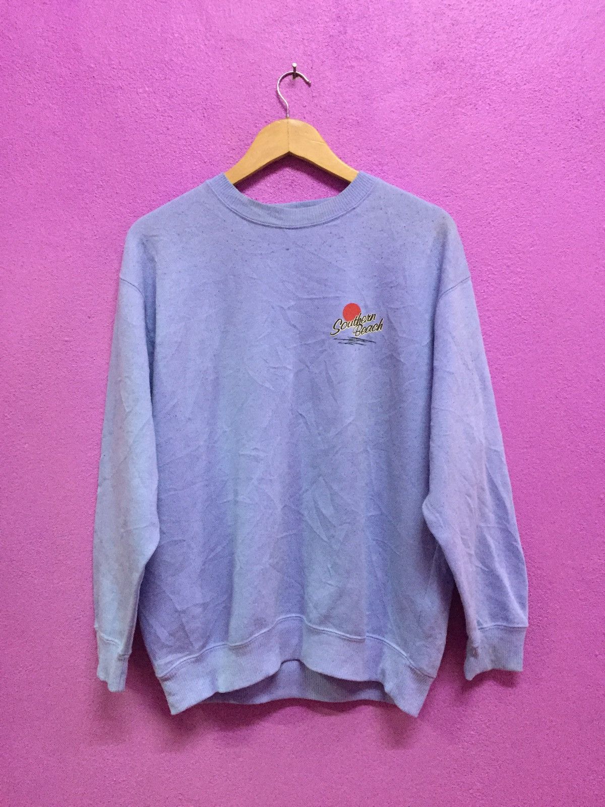 Jerzees Vintage Hawaiian Beachside Sweatshirts Size US L / EU 52-54 / 3 - 2 Thumbnail