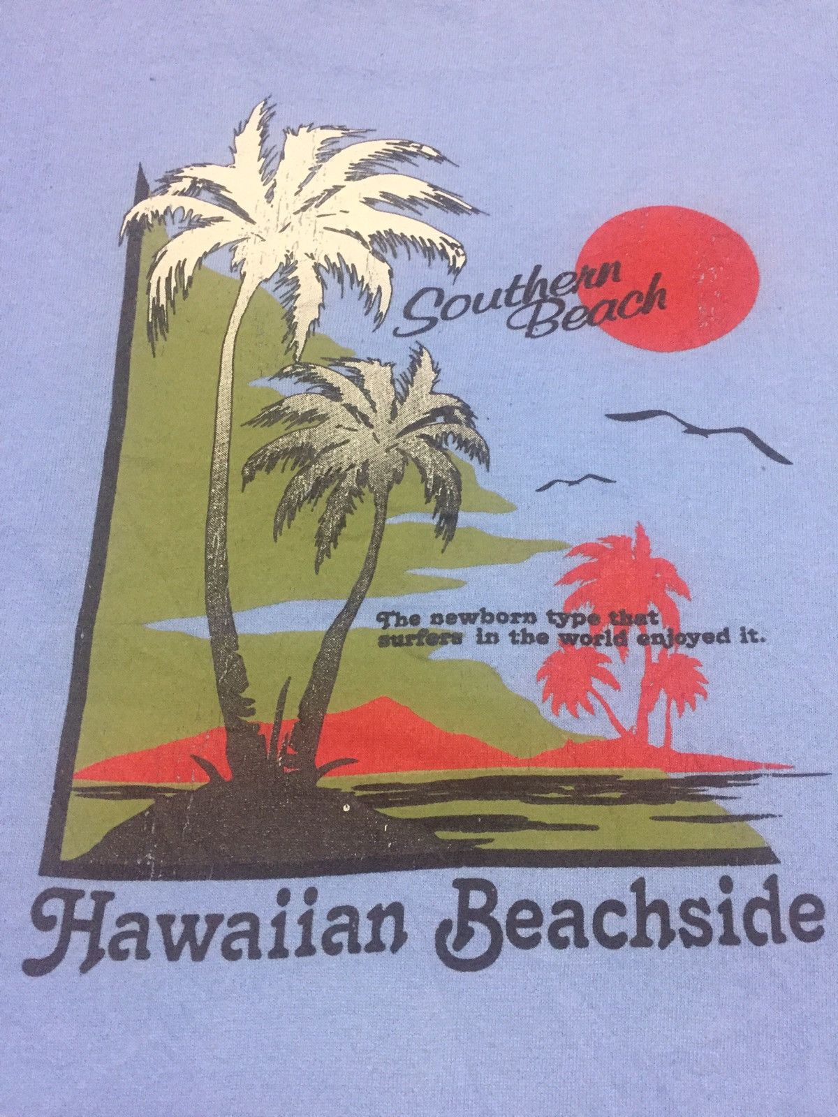Jerzees Vintage Hawaiian Beachside Sweatshirts Size US L / EU 52-54 / 3 - 3 Thumbnail