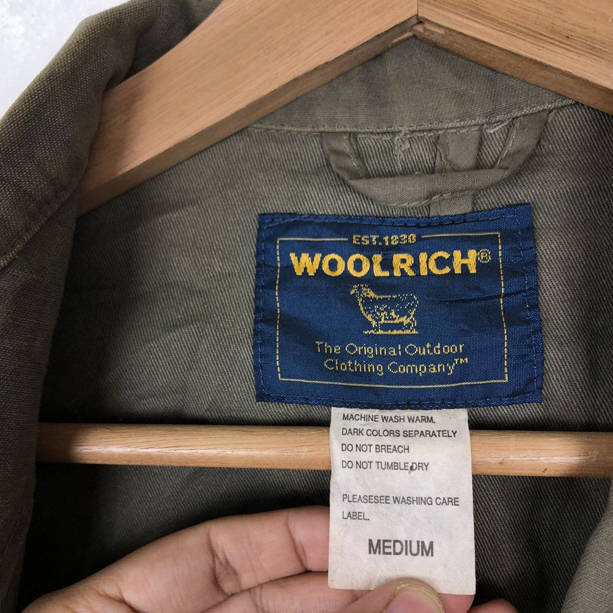 Japanese Brand VINTAGE HIKORY CHORE JACKET WOOLRICH INSPIRED ISSEY MIYAKE Size US M / EU 48-50 / 2 - 12 Thumbnail