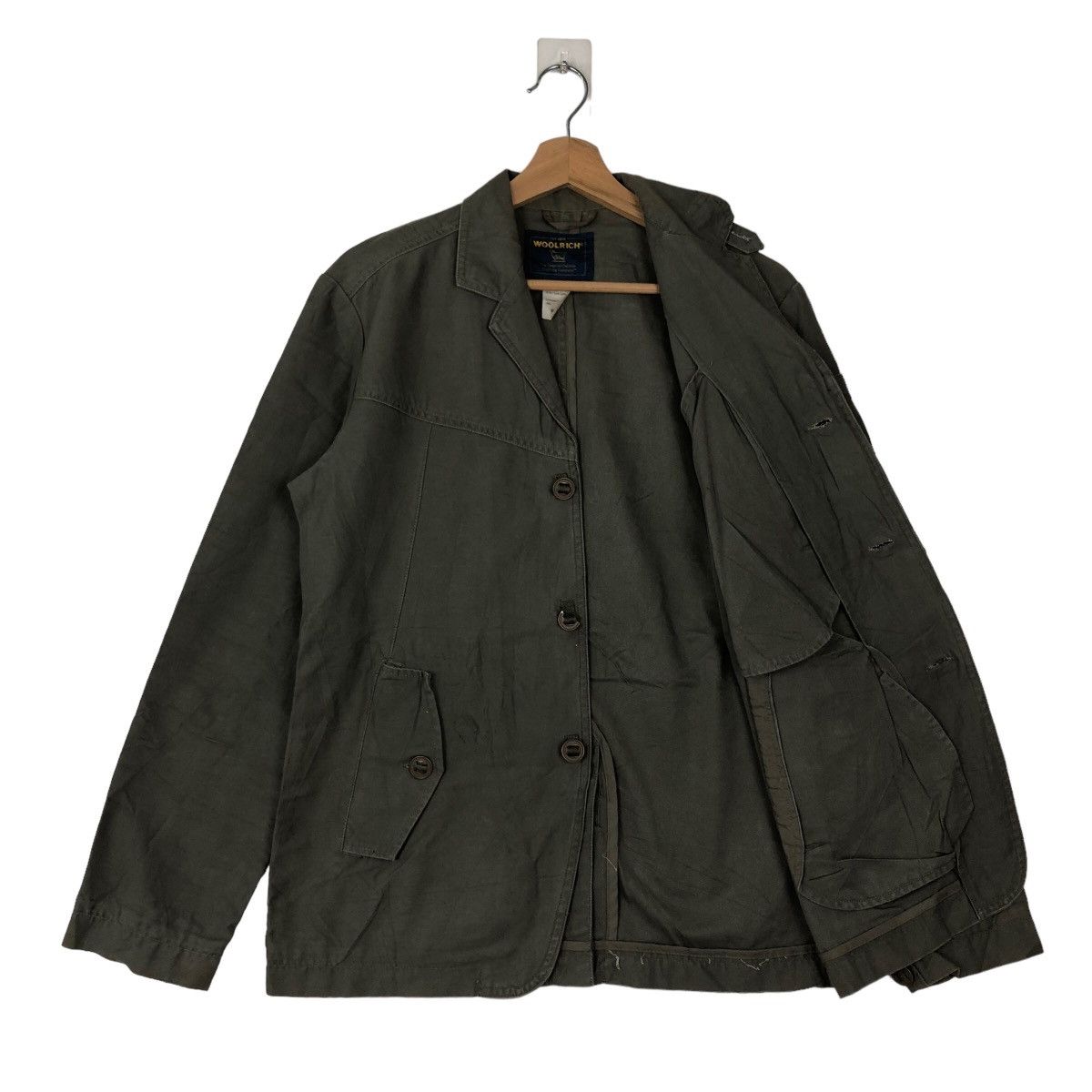 Japanese Brand VINTAGE HIKORY CHORE JACKET WOOLRICH INSPIRED ISSEY MIYAKE Size US M / EU 48-50 / 2 - 8 Thumbnail