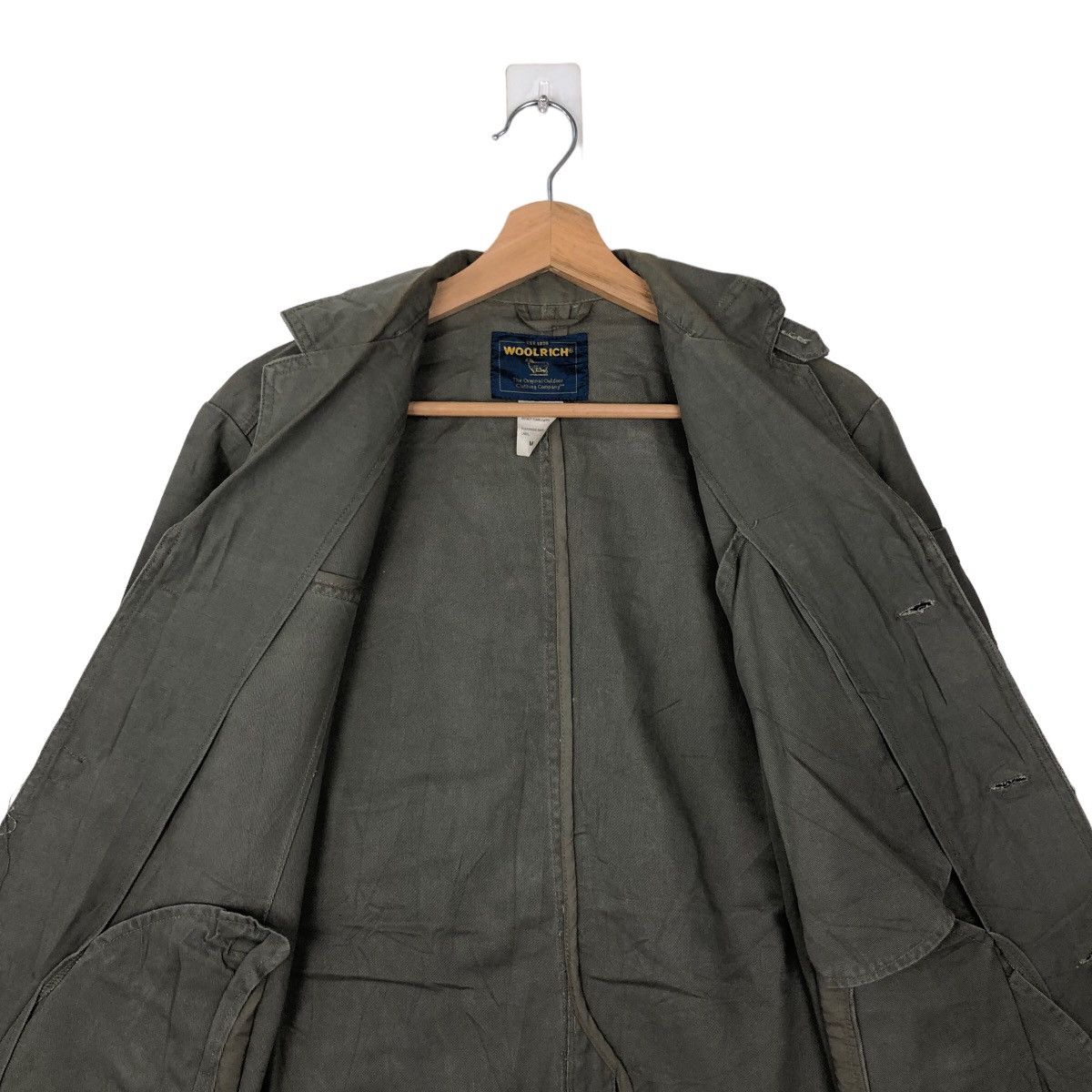 Japanese Brand VINTAGE HIKORY CHORE JACKET WOOLRICH INSPIRED ISSEY MIYAKE Size US M / EU 48-50 / 2 - 10 Thumbnail