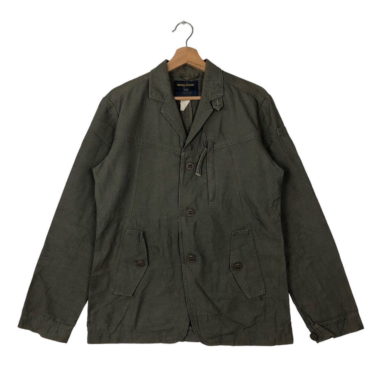 Japanese Brand VINTAGE HIKORY CHORE JACKET WOOLRICH INSPIRED ISSEY MIYAKE Size US M / EU 48-50 / 2 - 1 Thumbnail