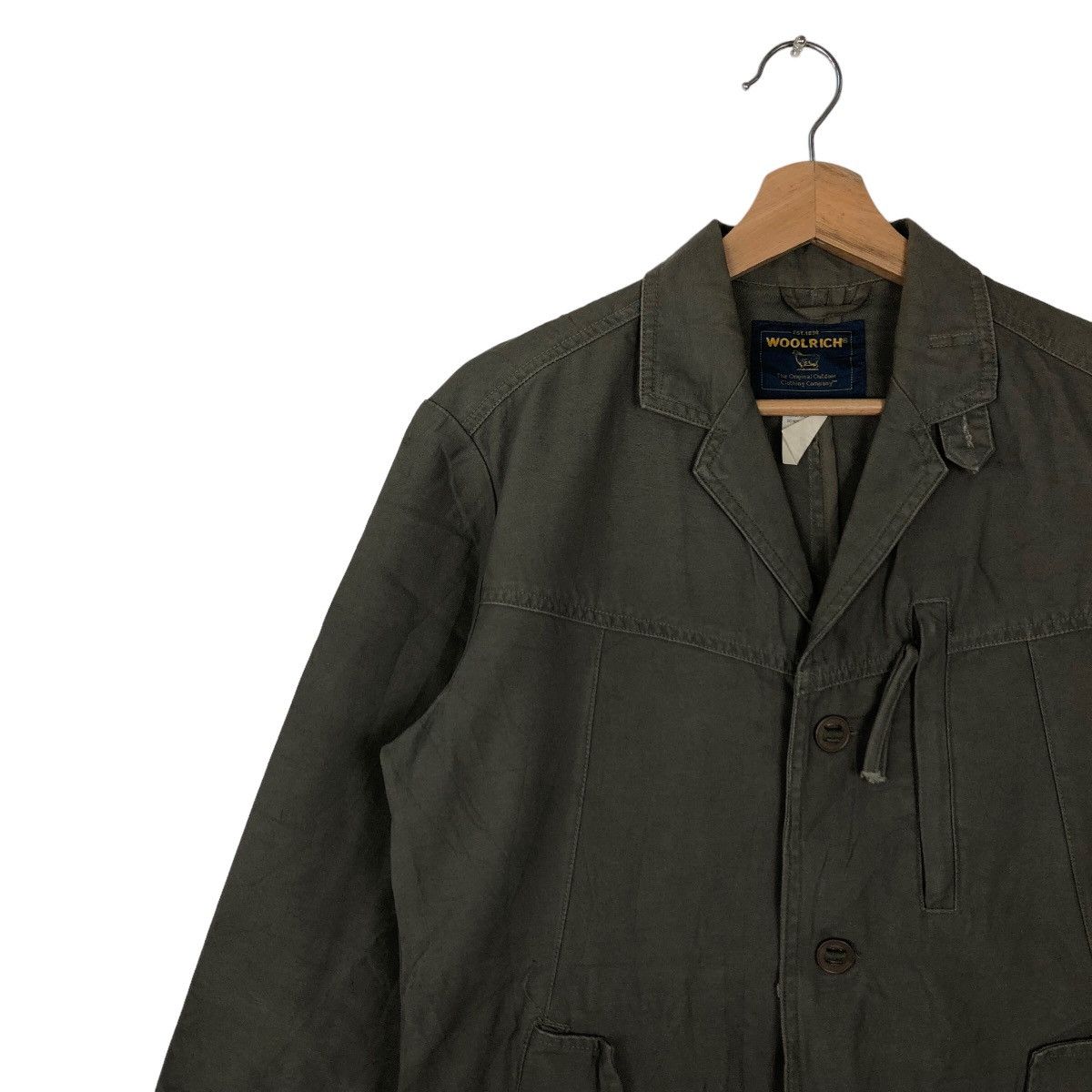 Japanese Brand VINTAGE HIKORY CHORE JACKET WOOLRICH INSPIRED ISSEY MIYAKE Size US M / EU 48-50 / 2 - 6 Thumbnail