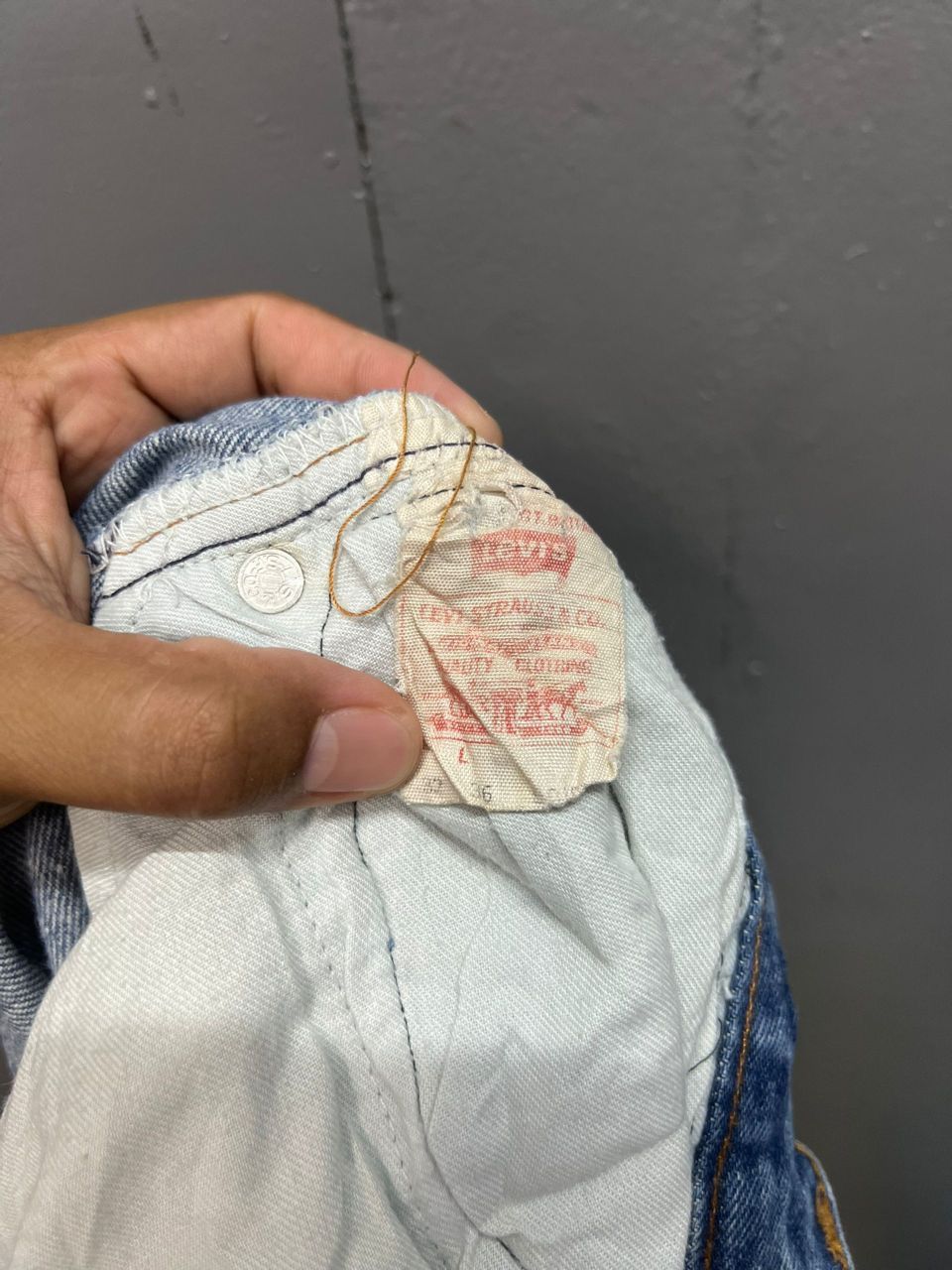 Levi's VINTAGE LEVI’S 501 DENIM JEANS CUSTOM SIZE 30 Size US 30 / EU 46 - 10 Thumbnail