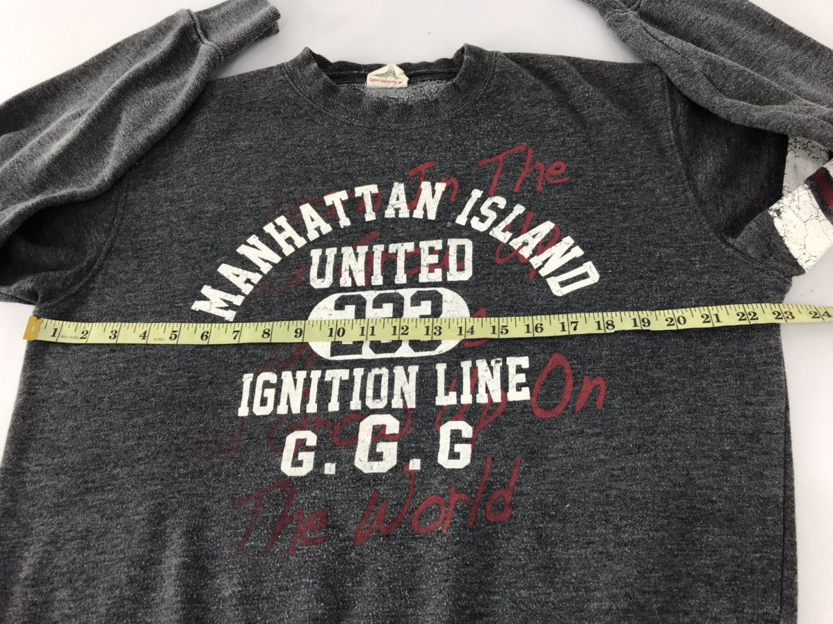 Japanese Brand × Vintage Oblo Design Manhattan Island United Ignition Sweatshirt Size US L / EU 52-54 / 3 - 8 Thumbnail
