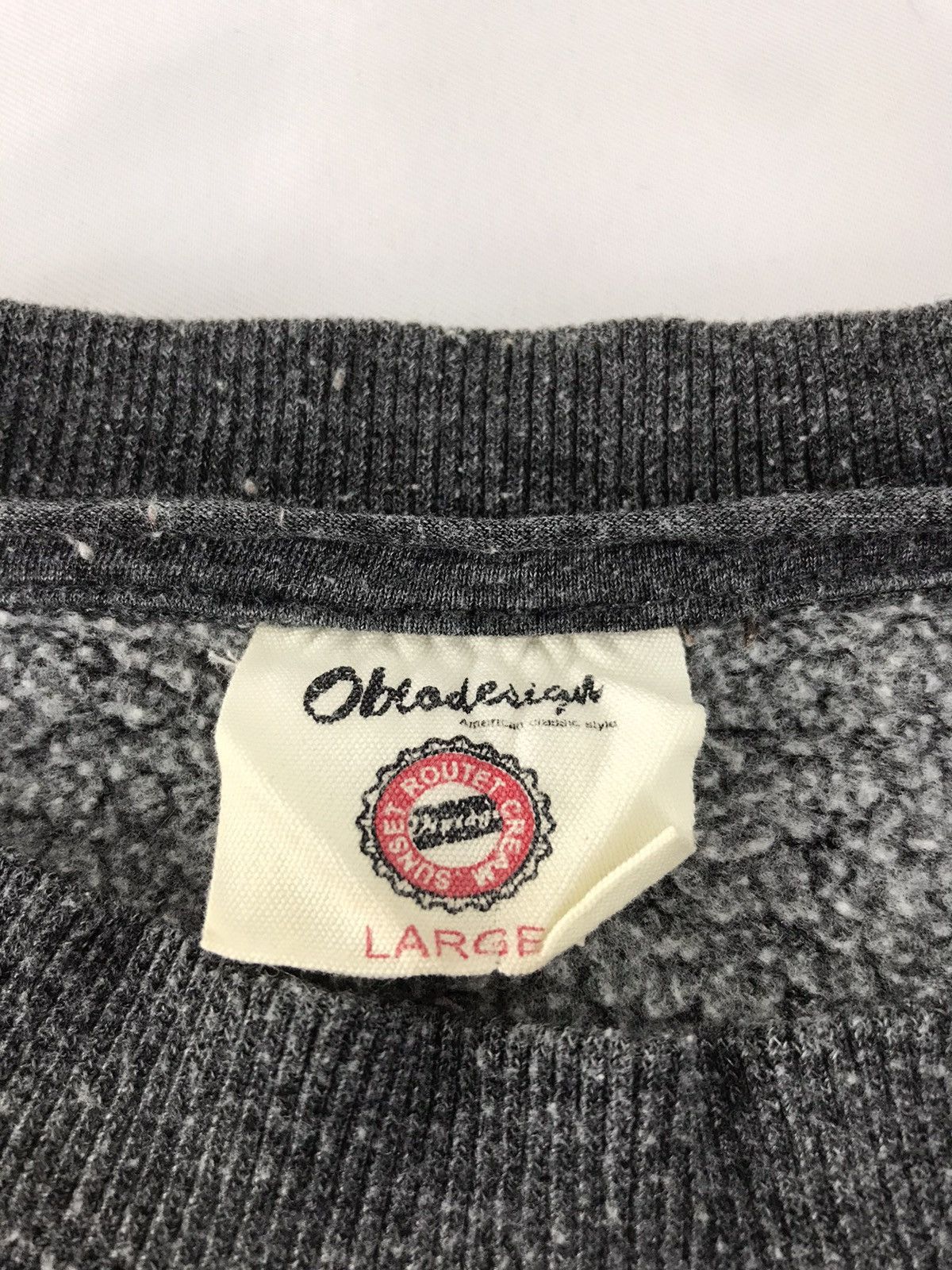 Japanese Brand × Vintage Oblo Design Manhattan Island United Ignition Sweatshirt Size US L / EU 52-54 / 3 - 4 Thumbnail