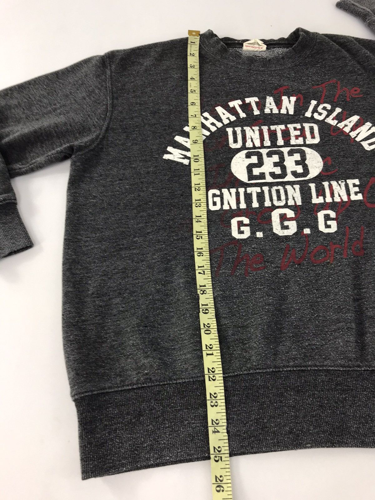 Japanese Brand × Vintage Oblo Design Manhattan Island United Ignition Sweatshirt Size US L / EU 52-54 / 3 - 9 Thumbnail
