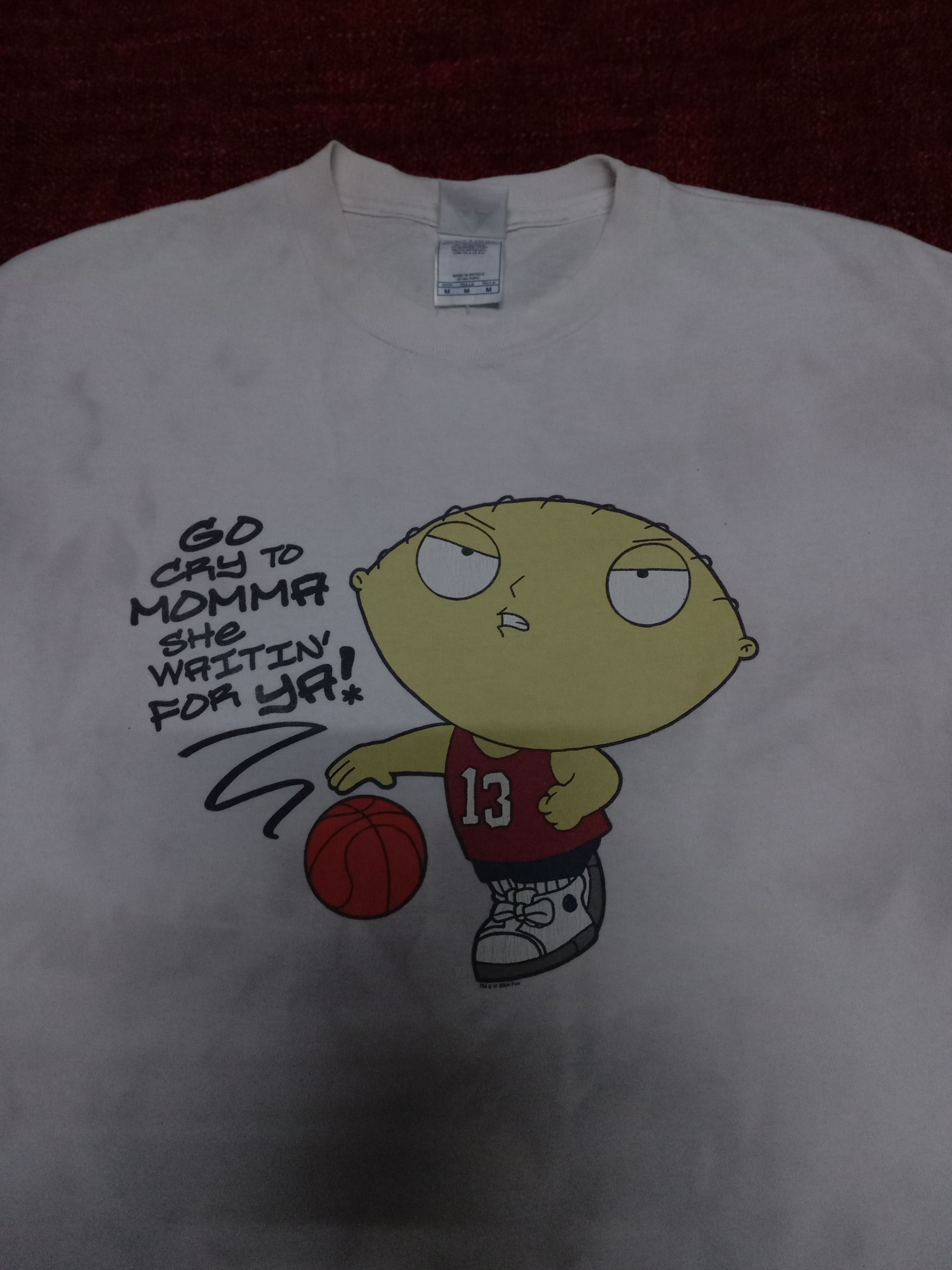 Cartoon Network × Vintage Vintage Family Guy Tee Tv series Movie Simpsons Futurama Size US M / EU 48-50 / 2 - 1 Thumbnail