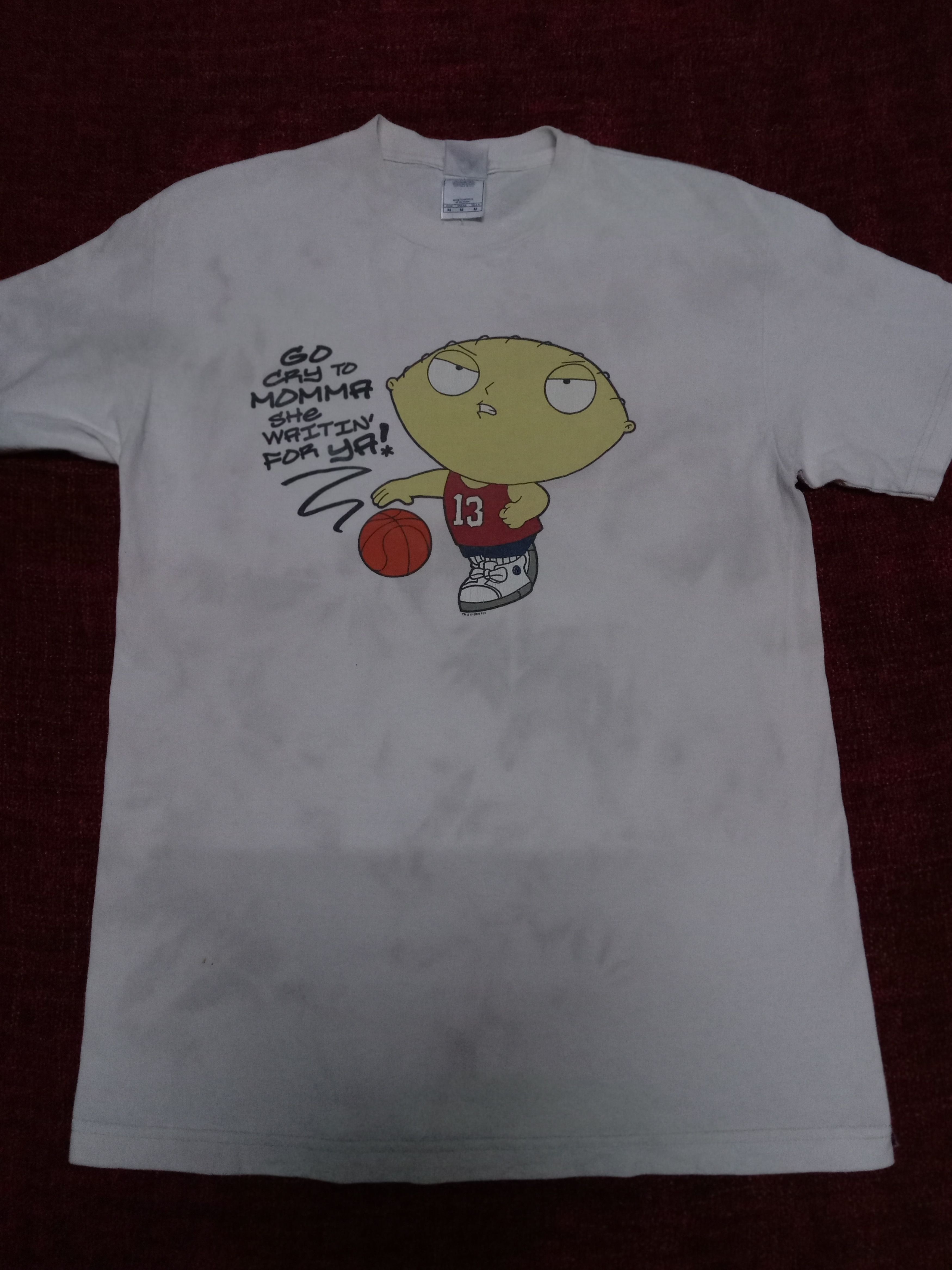 Cartoon Network × Vintage Vintage Family Guy Tee Tv series Movie Simpsons Futurama Size US M / EU 48-50 / 2 - 2 Thumbnail