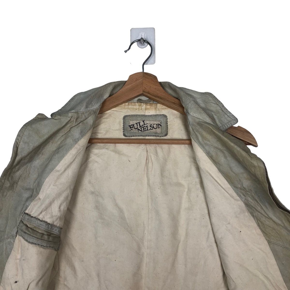 Japanese Brand VINTAGE TANK TOP SOFT LEATHER FULL NELSON JAPAN Size US S / EU 44-46 / 1 - 9 Thumbnail