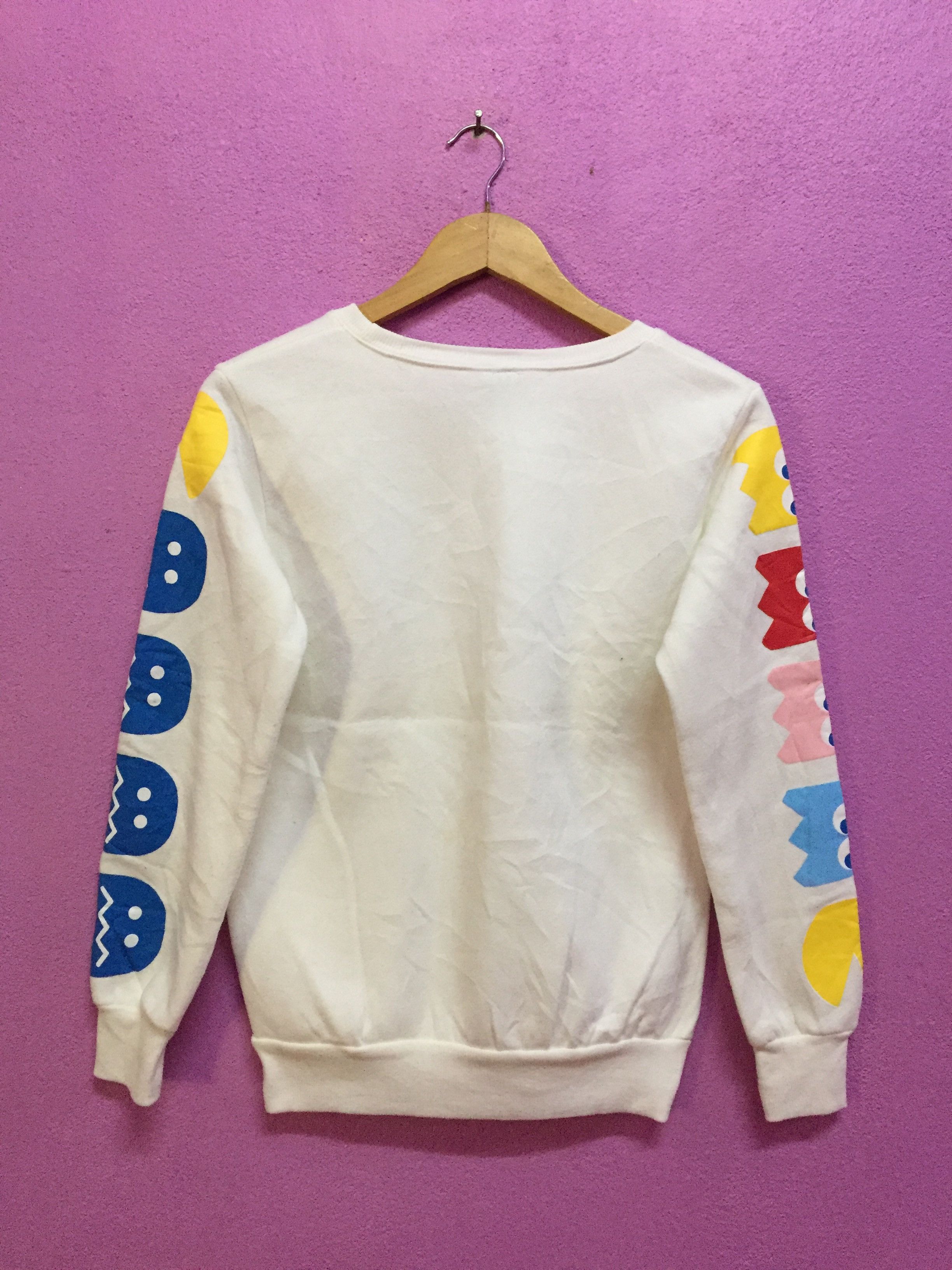 Japanese Brand Pac Man Sweatshirts Size M Size US M / EU 48-50 / 2 - 2 Thumbnail