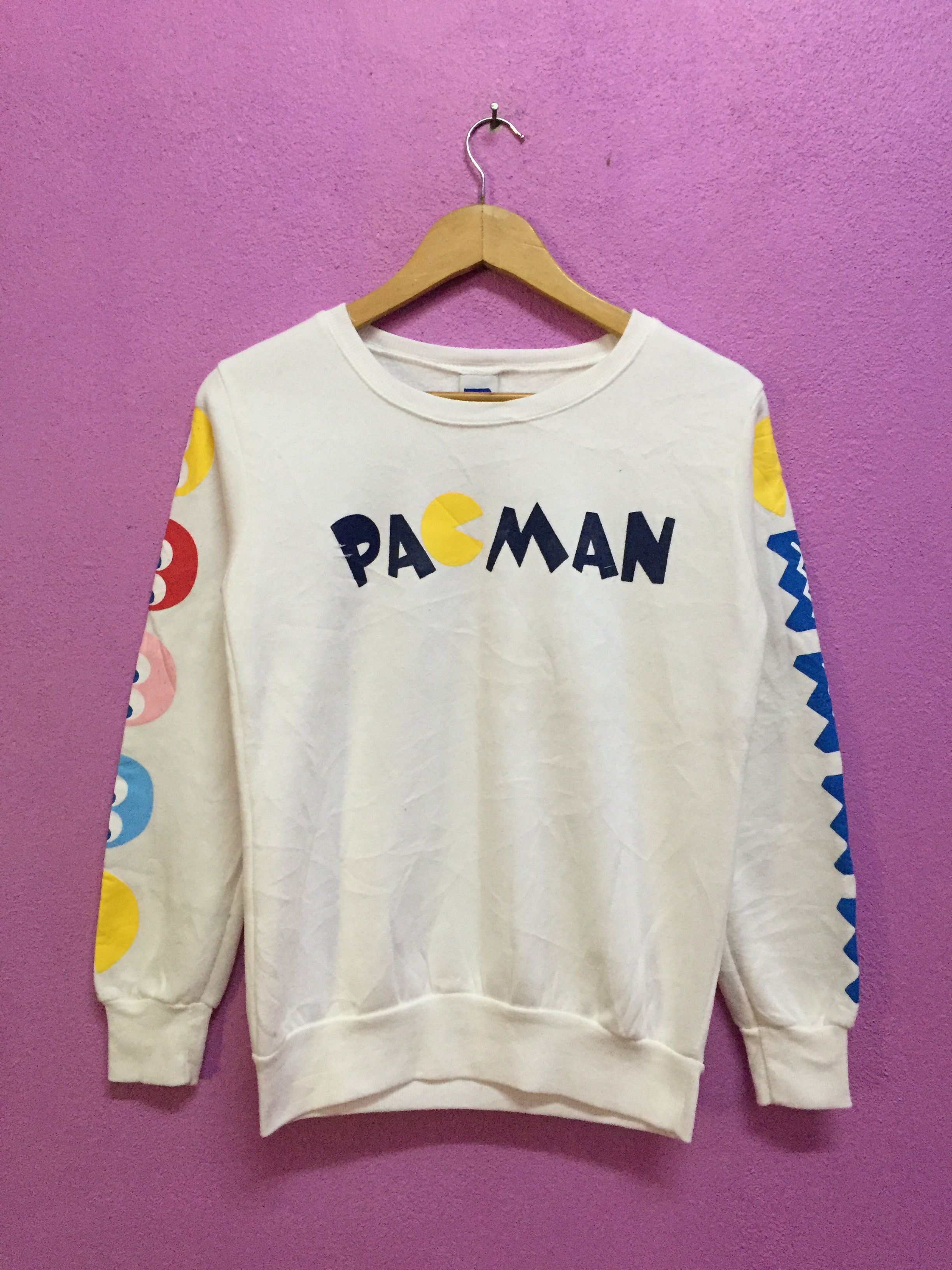 Japanese Brand Pac Man Sweatshirts Size M Size US M / EU 48-50 / 2 - 1 Thumbnail