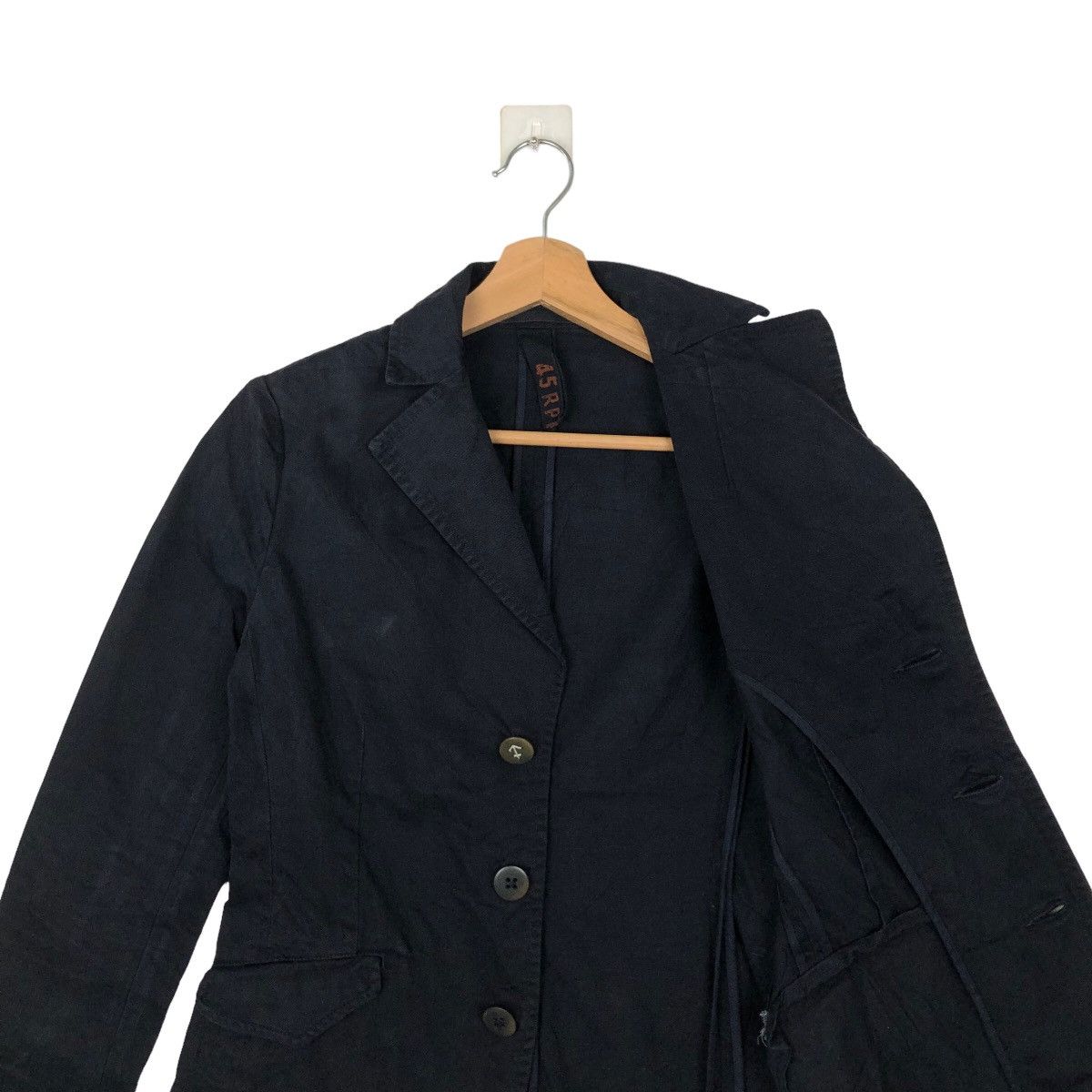 45rpm VINTAGE CROPPED WOOL JACKET 45RPM JAPAN Size M / US 6-8 / IT 42-44 - 9 Thumbnail