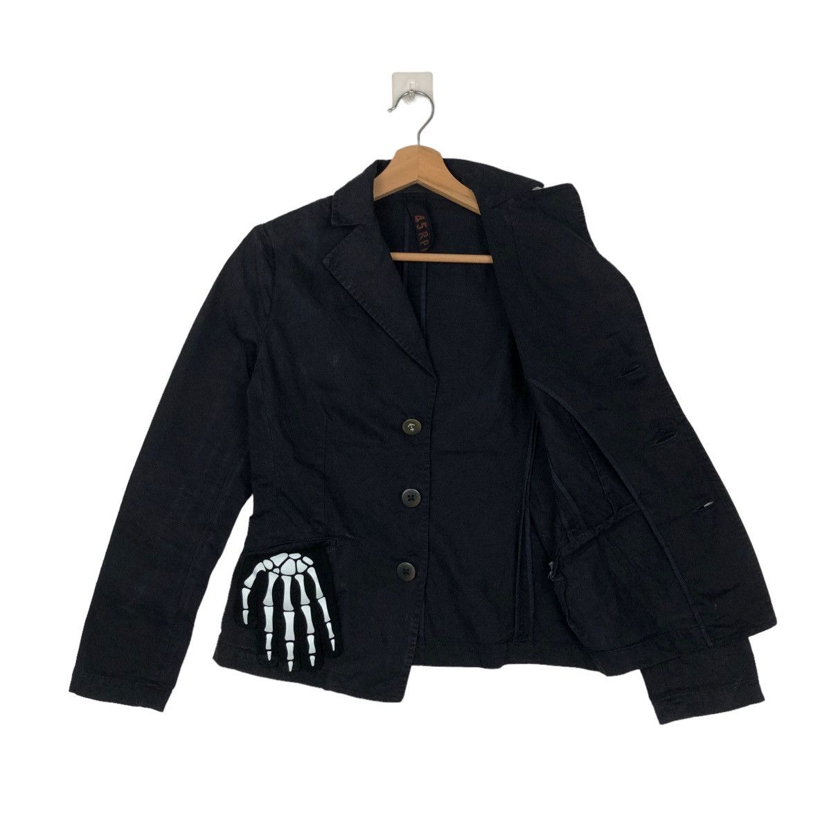45rpm VINTAGE CROPPED WOOL JACKET 45RPM JAPAN Size M / US 6-8 / IT 42-44 - 8 Thumbnail
