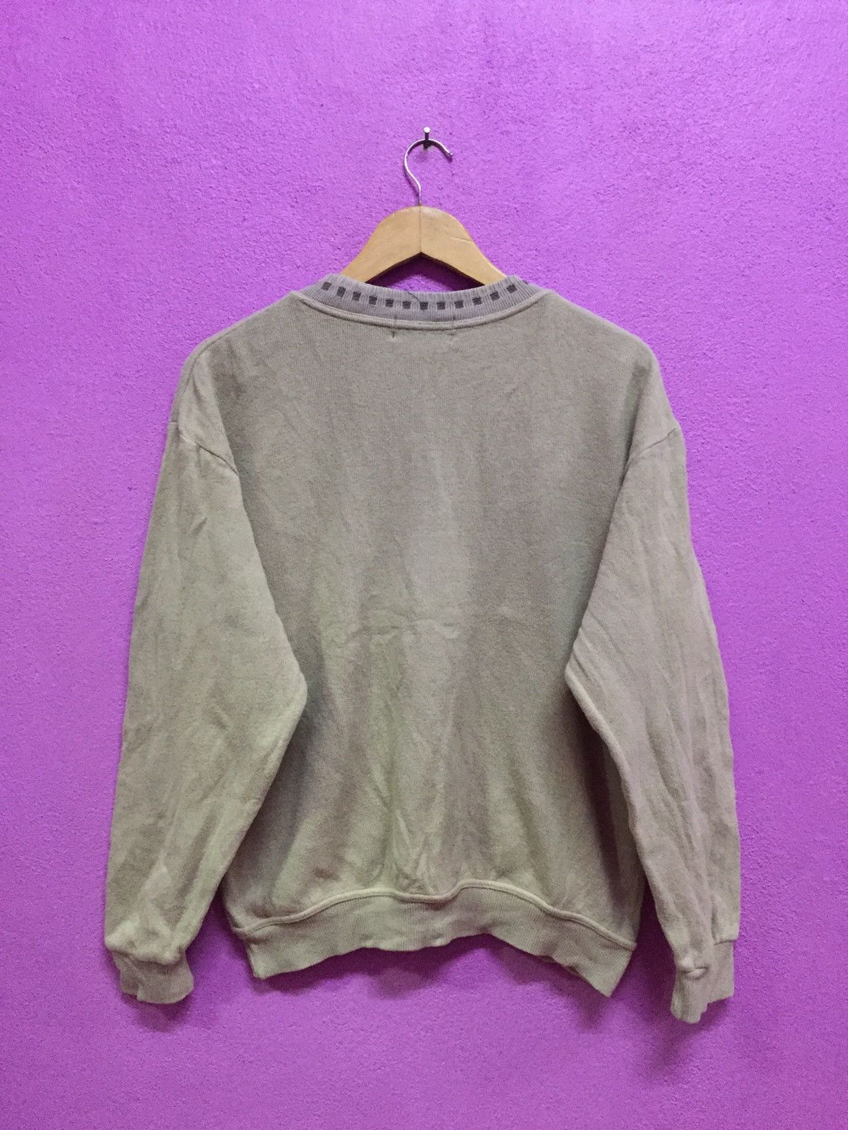 Valentino Vintage 90’s Claudio Valentino Paris Sweatshirts Size M Size US M / EU 48-50 / 2 - 2 Thumbnail