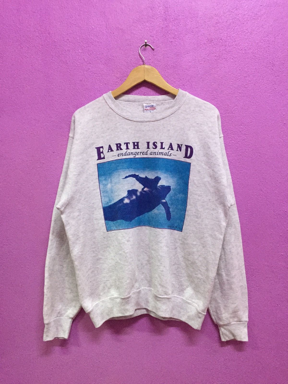 Vintage Vintage 90’s Endangered Animals Sweatshirts Size M Size US M / EU 48-50 / 2 - 1 Thumbnail