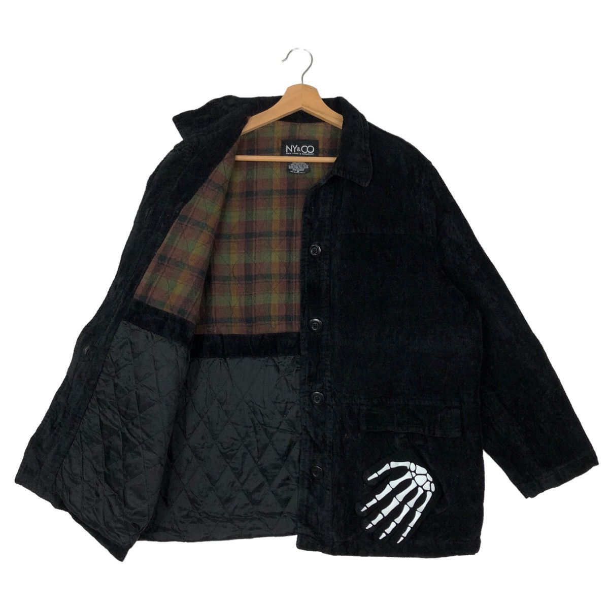 VINTAGE CHORE CORDUROY WORK JACKET NY & CO ISSEY MIYAKE