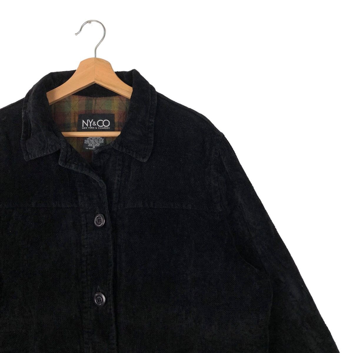VINTAGE CHORE CORDUROY WORK JACKET NY & CO ISSEY MIYAKE