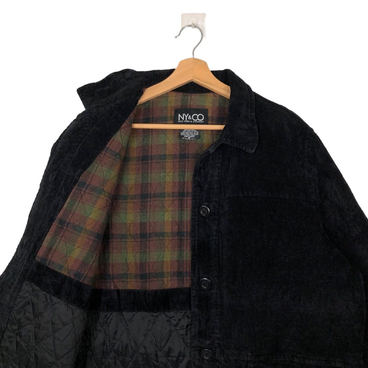 VINTAGE CHORE CORDUROY WORK JACKET NY & CO ISSEY MIYAKE